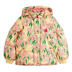 Mini Rodini - Alp Fleece Puffer Jacket | Yellow
