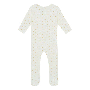 Bonton - Nylla Star Pajamas | Pale Yellow