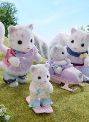 Sylvanian Families - Snow Leopard Family