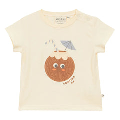 Arsène et Les Pipelettes - Organic Coconut Baby T-Shirt | Ecru