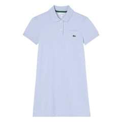 Lacoste - Organic Cotton Polo Dress | Light Blue