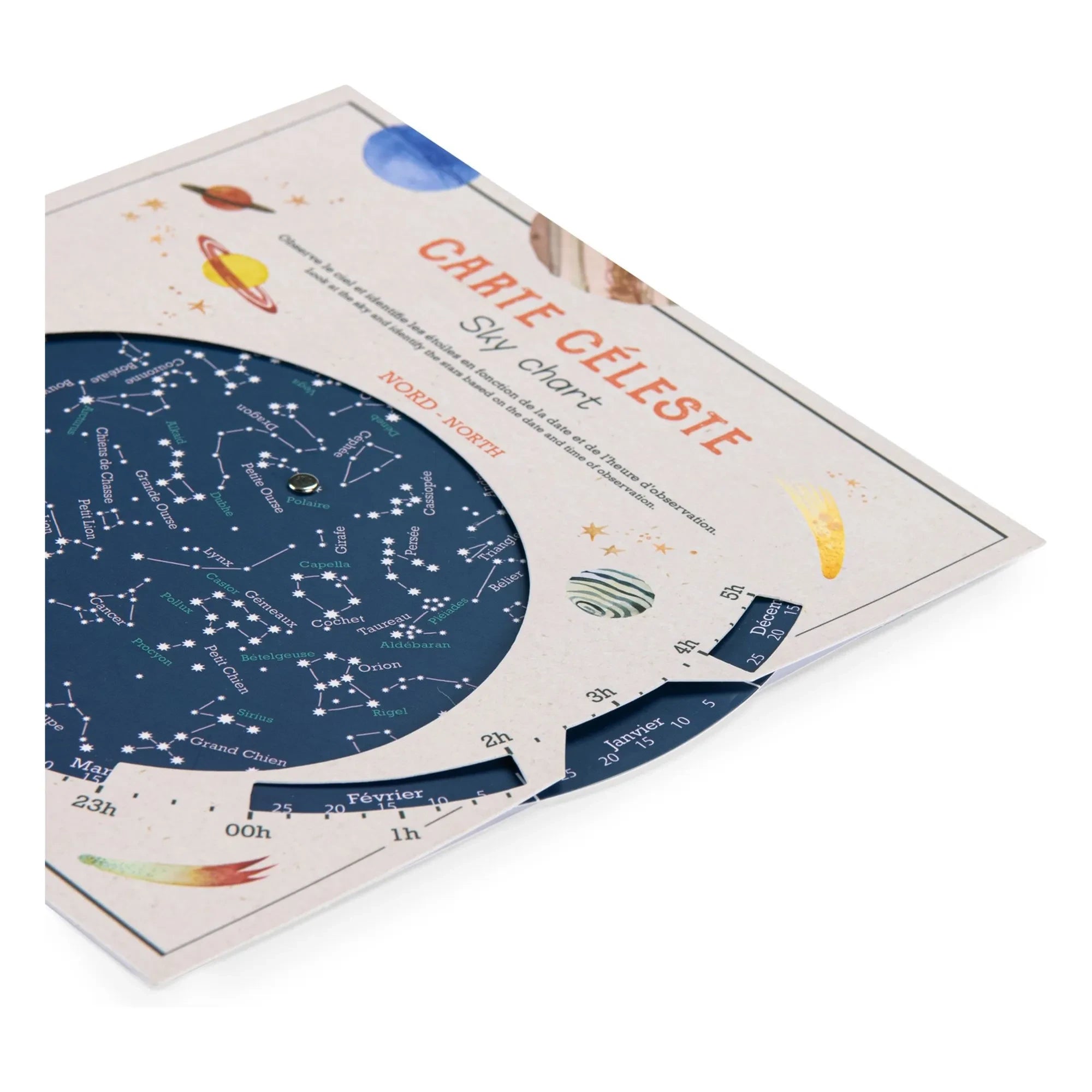Moulin Roty - Celestial Map - Le Jardin du Moulin | Blue
