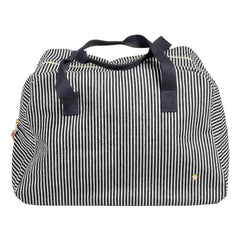 La cerise sur le gâteau - Basile Organic Cotton Striped Weekend Bag | Caviar