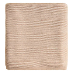 Hvid - Freddie Merino Wool Blanket | Beige