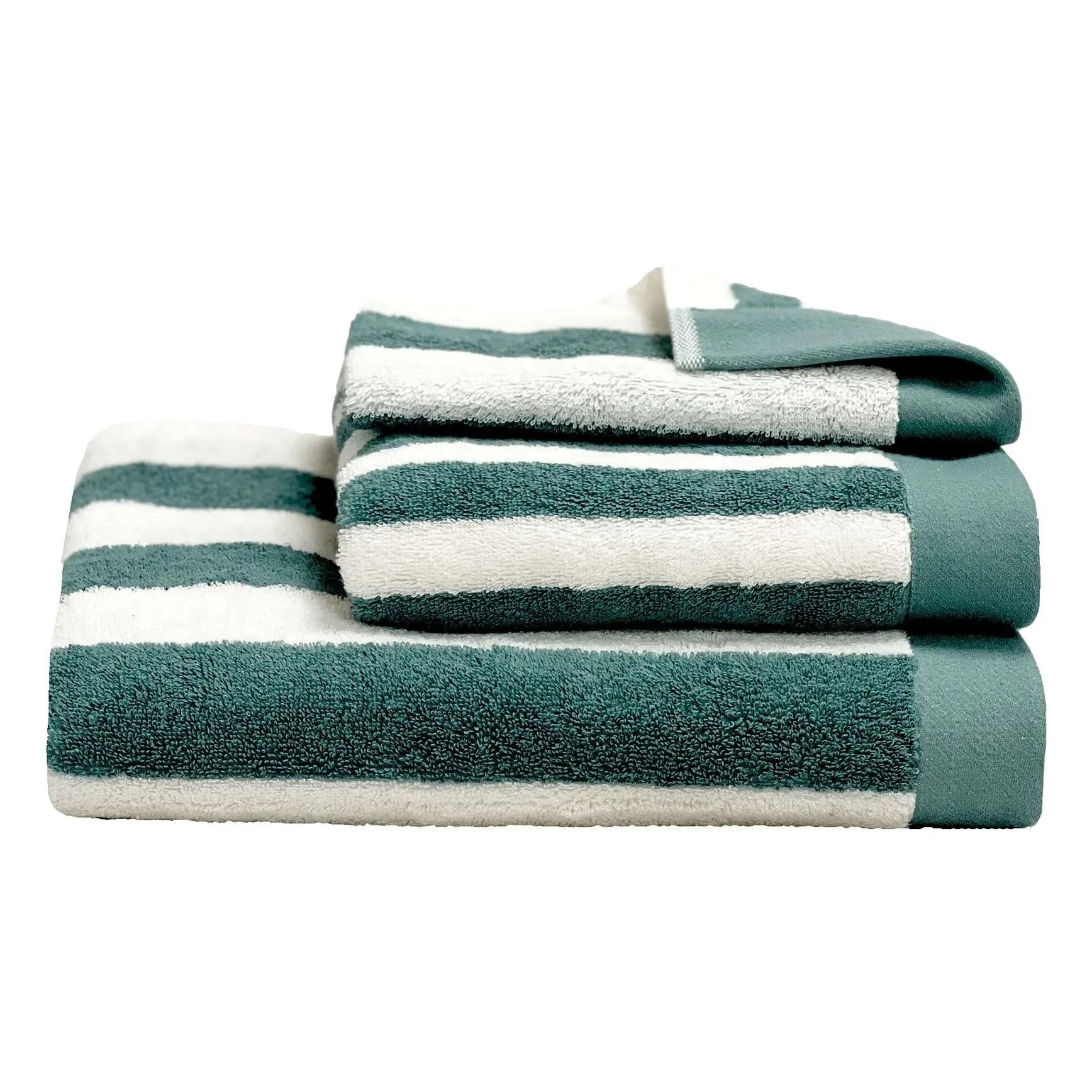 Haomy - Santorini cotton guest towel | Celadon Blue