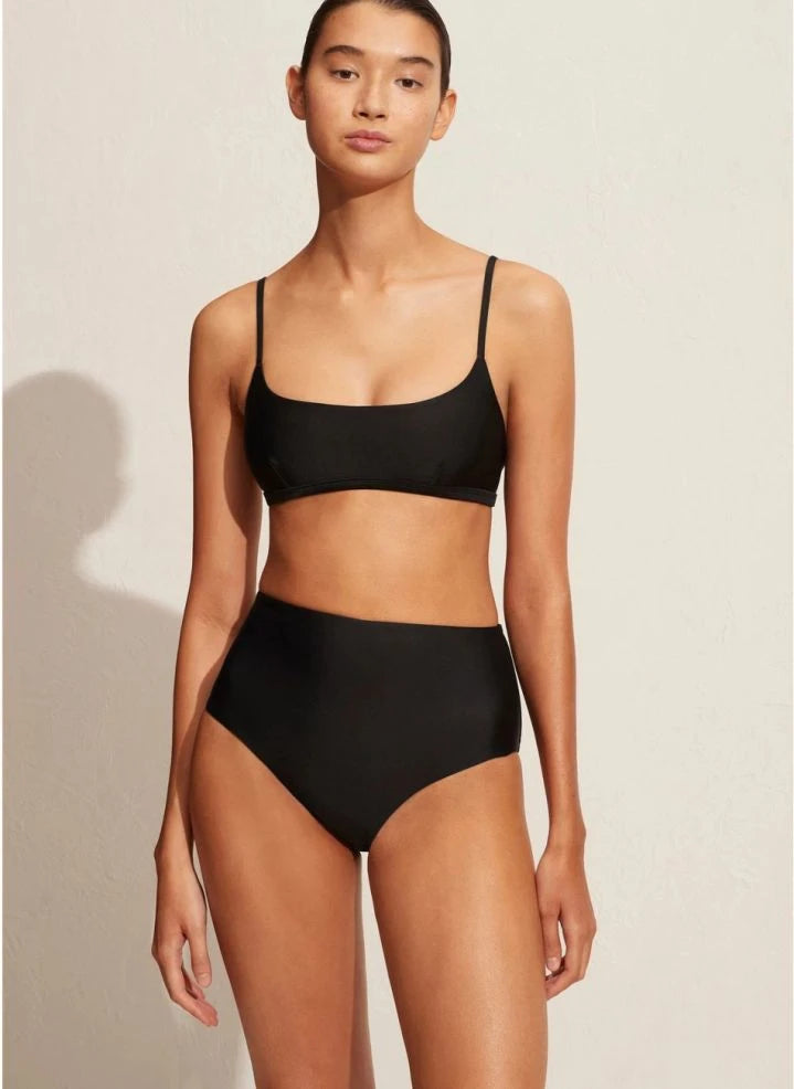 Matteau - Black Bikini Top
