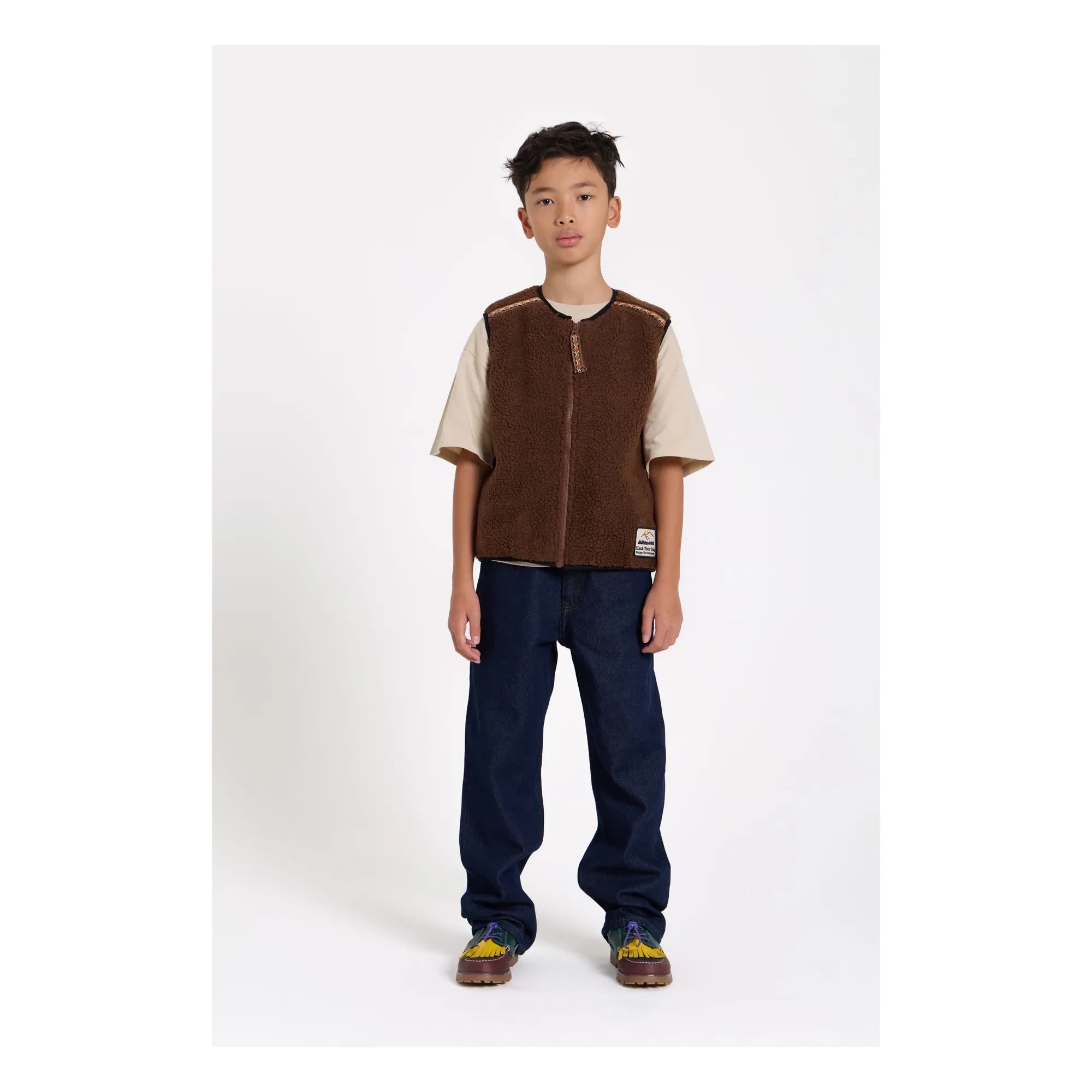 Hundred Pieces - Large Jean Hoodie | Raw Denim
