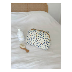 Milinane - Jade Green Care Bag | White