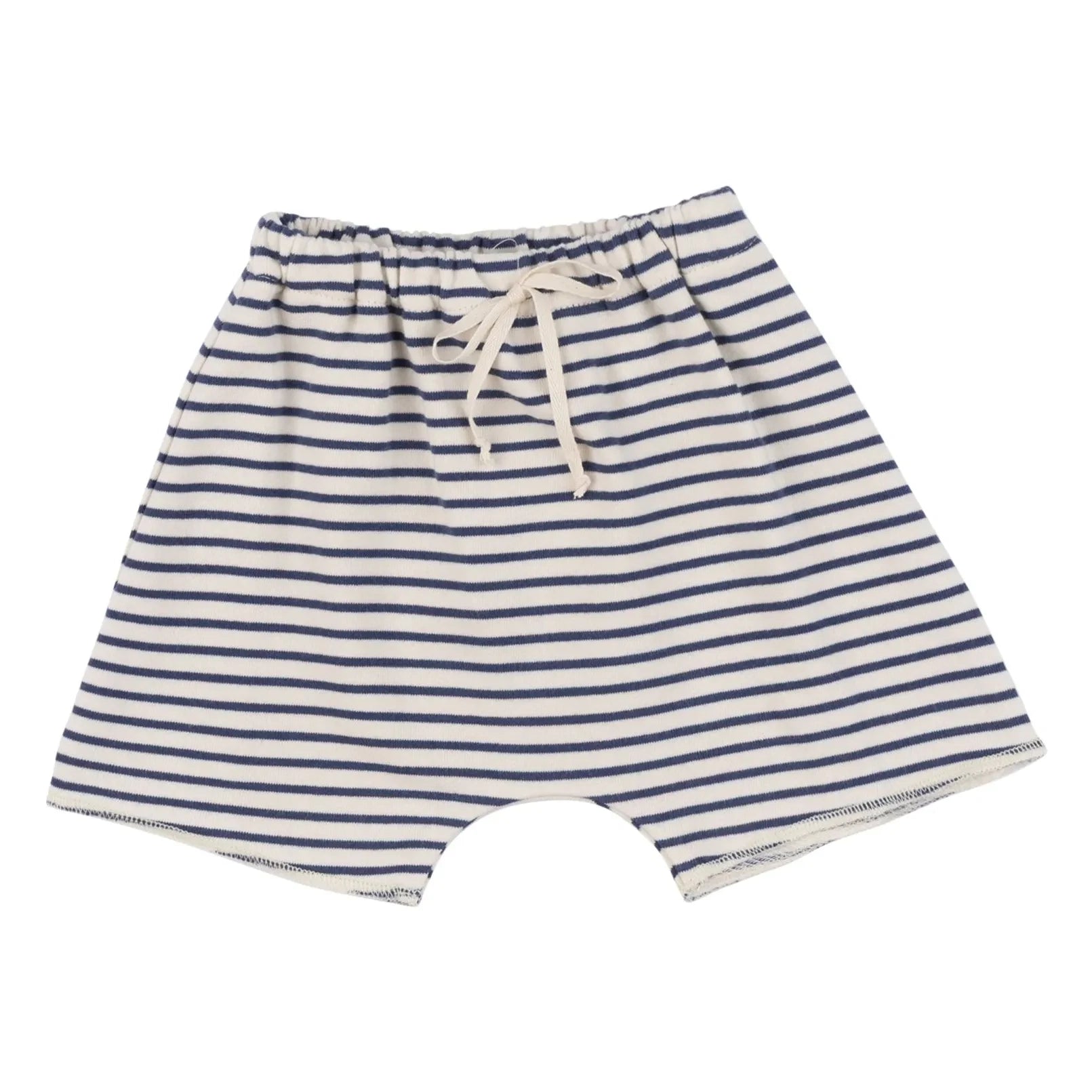 Babe & Tess - Striped Babe Shorts | Navy Blue