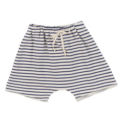 Babe & Tess - Striped Babe Shorts | Navy Blue