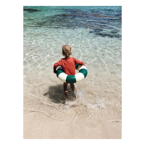 Petites Pommes - Anna Inflatable Pretzel | Dark Green
