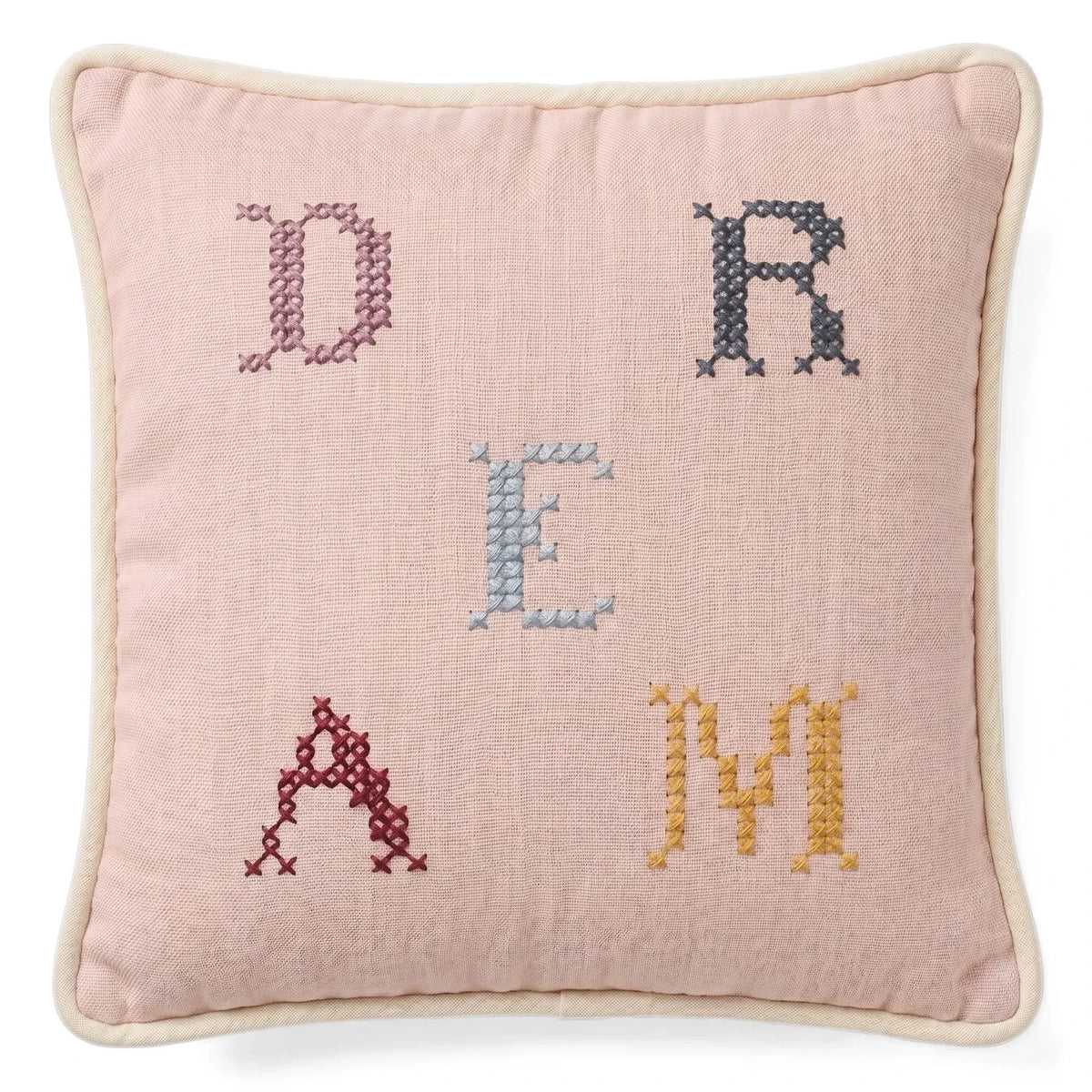 Editions Aimable - Dream Clovis cushion | Powder Gauze