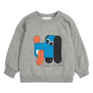 Bobo Choses - Sweat Dog | Grey Melange