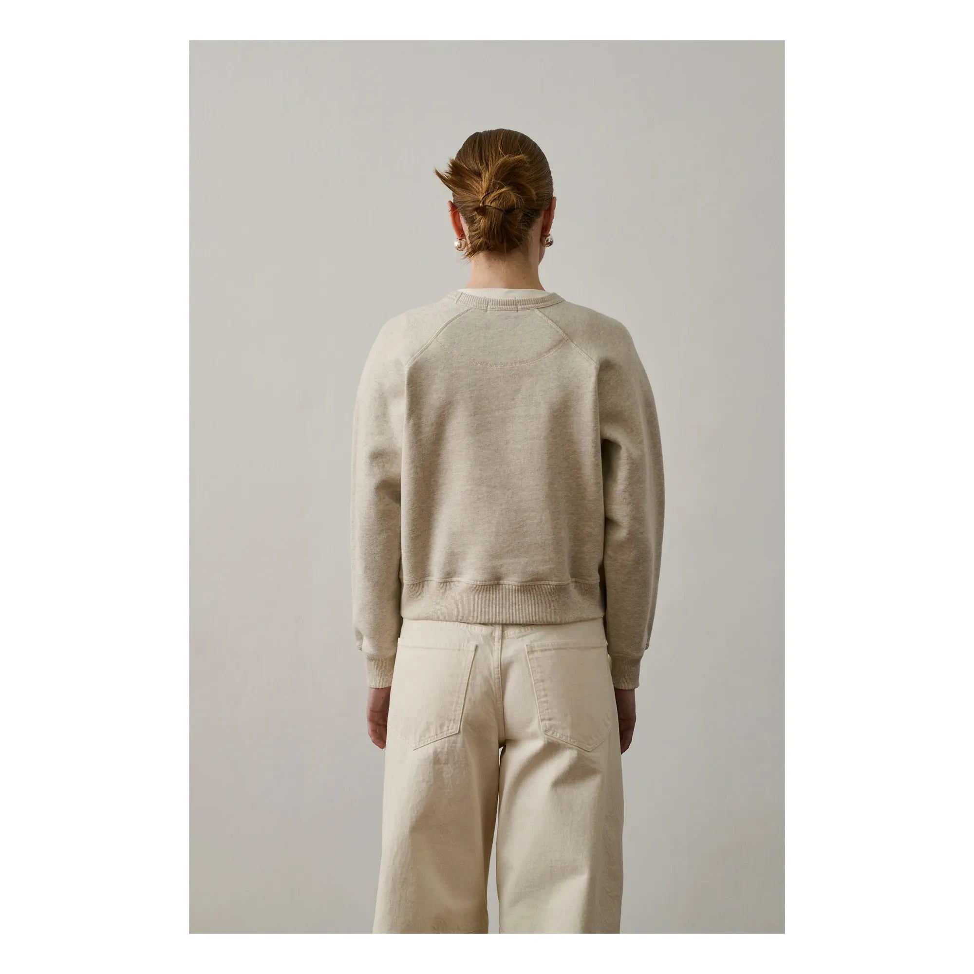 Soeur - Artemis Organic Cotton Sweatshirt | Light Heather Gray
