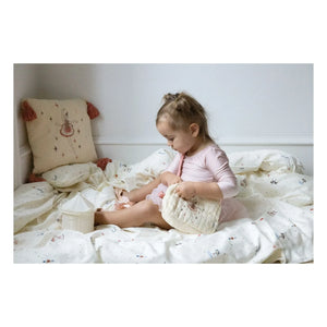Cam Cam - Ballerina Embroidered Pillow