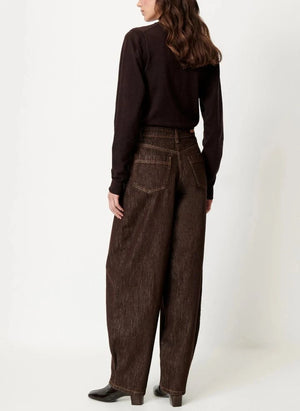 Sessùn - Carles Organic Cotton Jeans | Chocolate