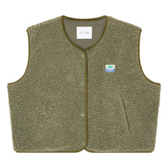 American Vintage - Hoktown Sleeveless Jacket | Marled Khaki