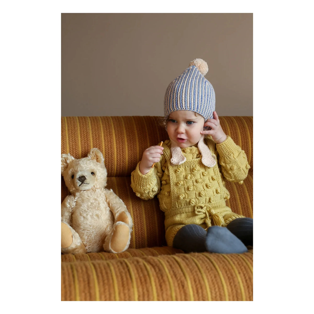 Kalinka - Ravena Merino Wool Romper | Yellow