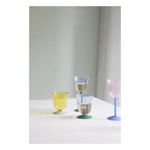 &Klevering - Dot Cups - Set of 2 | Yellow