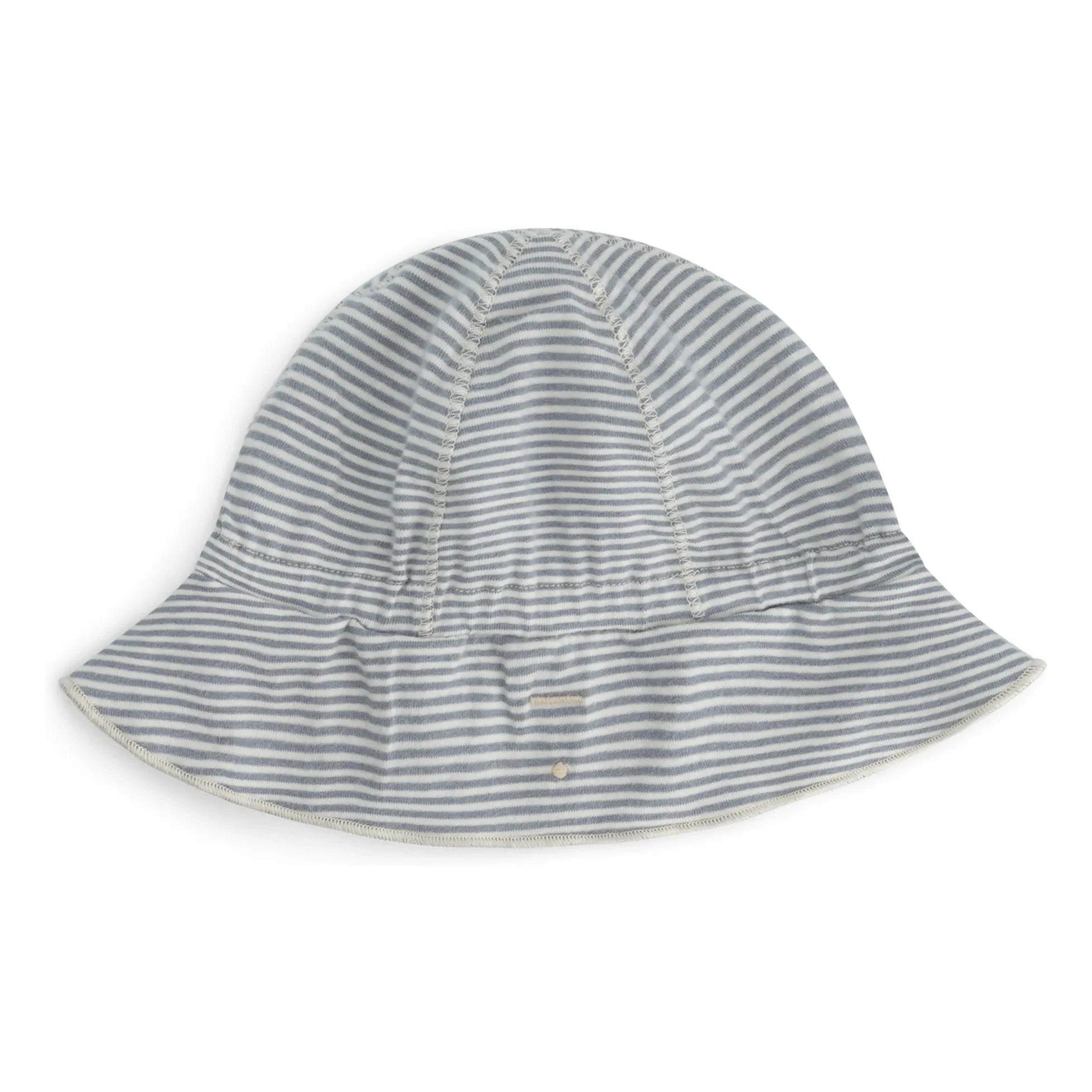 Gray Label - Striped Bob Organic Cotton | Turquoise Blue