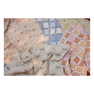 Bebe Organic - Rocking Horse Organic Cotton Blanket | Dusty Pink