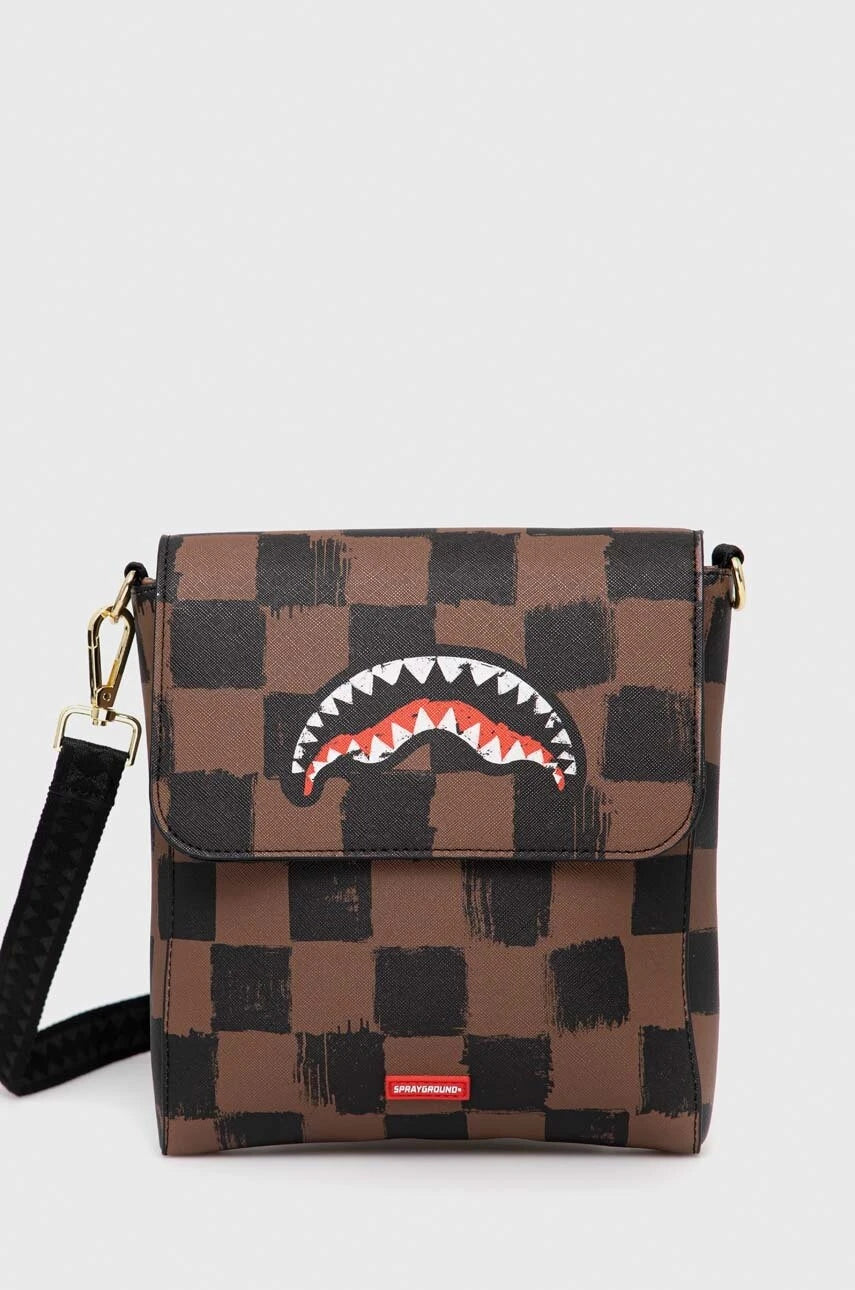 Sprayground - Shoulder Bag Sprayground в Brownо