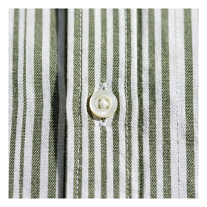 Smallable Man - Zola Striped Shirt | Forest Green