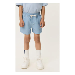 Les Deux - Stan Striped Swim Shorts | Light Blue