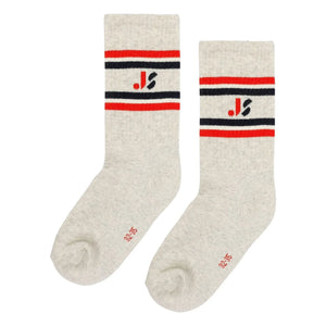 Jenest - Js Sport Organic Cotton Socks | Light gray