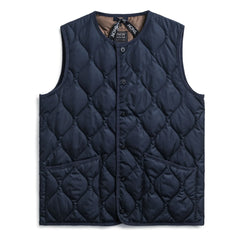 Taion - Unisex Askeri Kolsuz Ceket | Lacivert
