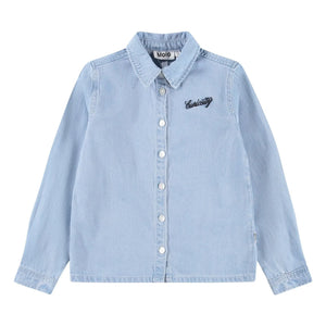 Molo - Rebba Denim Gömlek | Açık Mavi