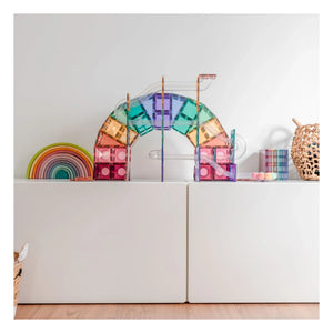 Connetix - Ball Run Set - 106 Pieces | Pastel