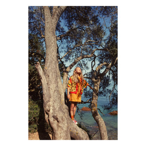 Piupiuchick - Striped T-Shirt Dress | Camel