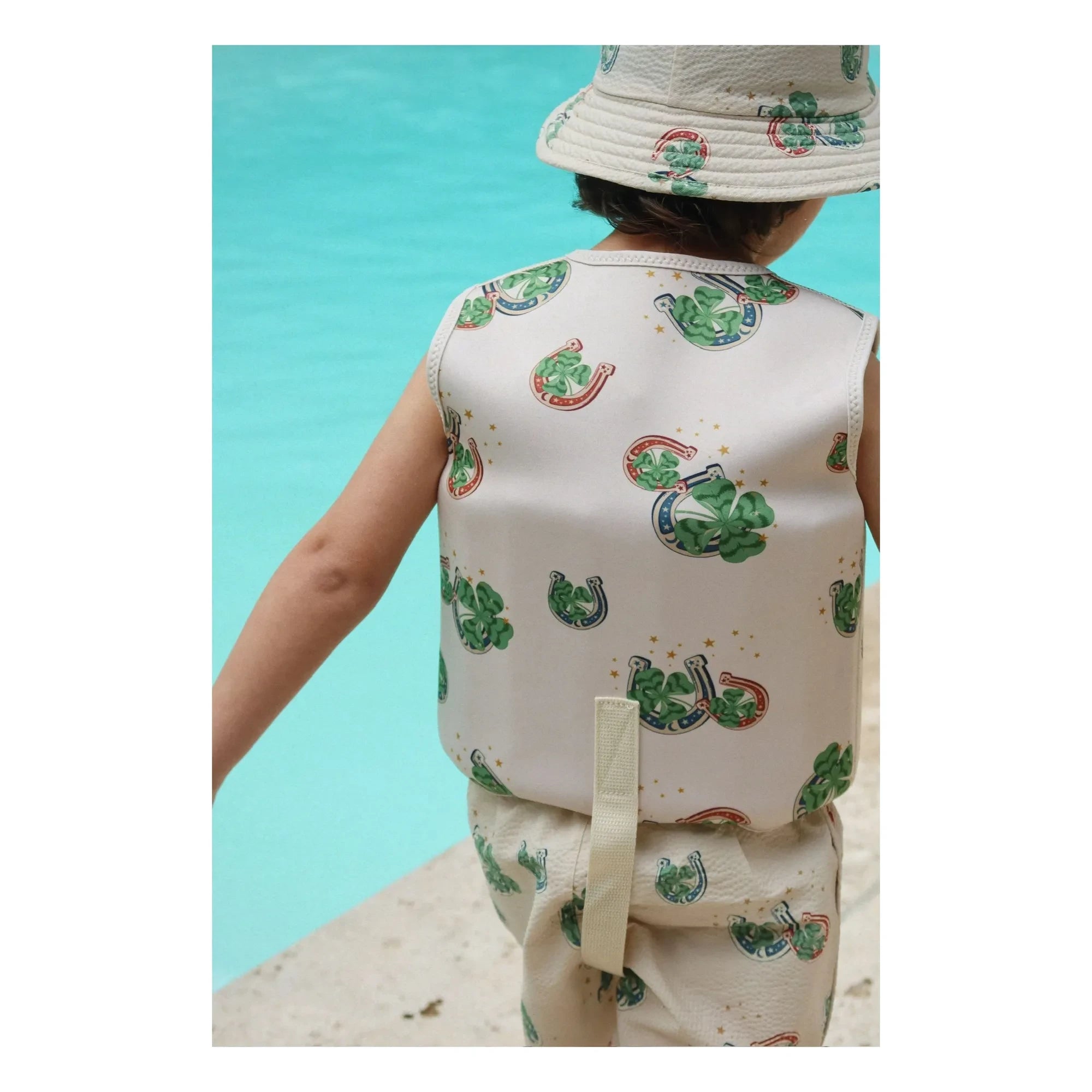 Konges Sløjd - Wish Me Luck Swim Vest | Off-White