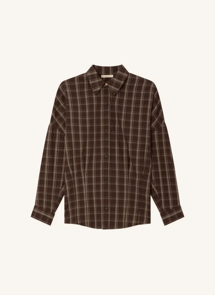 Sessùn - Booklyn Cotton Shirt | Mocha
