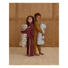 Rylee + Cru - Mini ribbed joggers | Burgundy