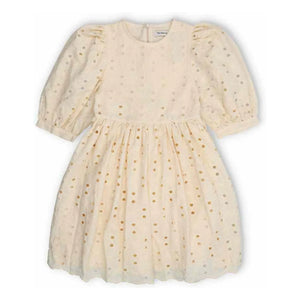 the new society - Broderie Anglaise Creta Dress | Beige