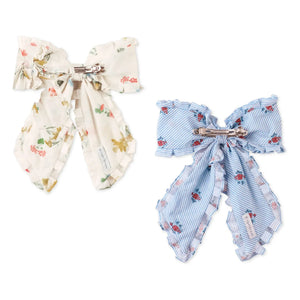 Gingersnaps - 2-piece Haven Nodes Hair Tie Set | Ecru