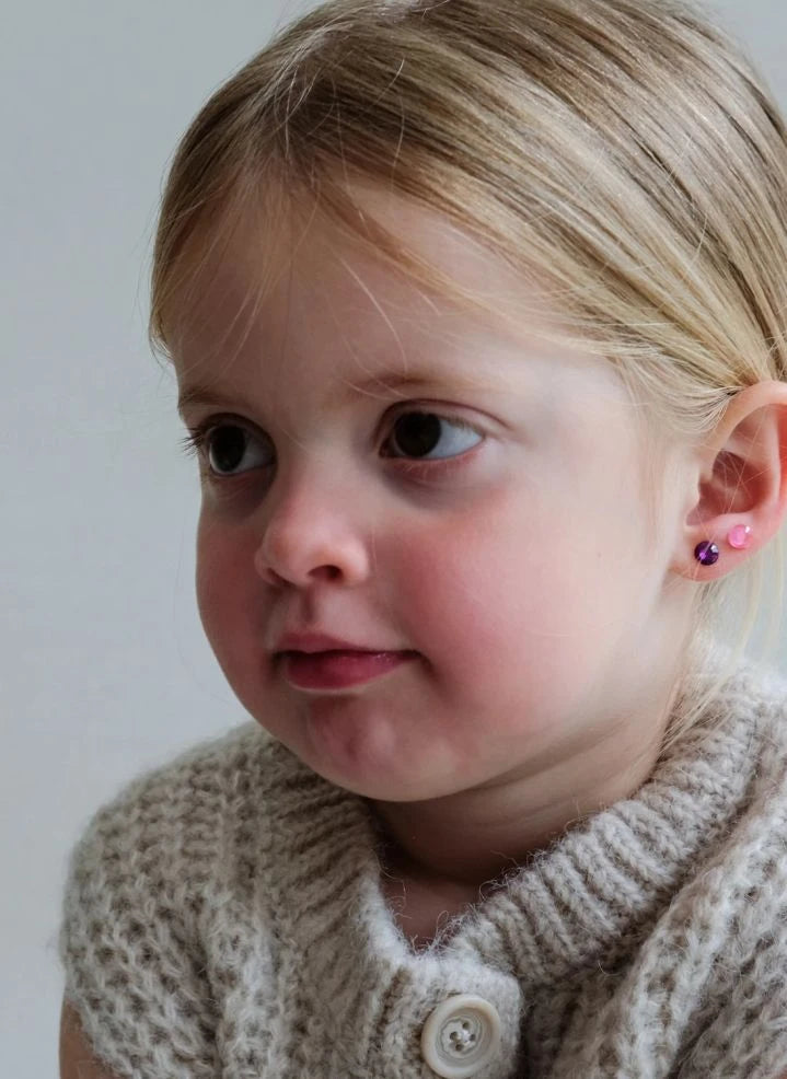 Mimi & Lula - Self-adhesive earrings | Blue