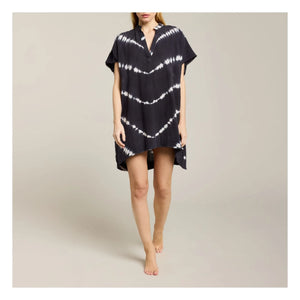 Maison Saint Julien - Propriano Batik Tunik | Klasik lacivert