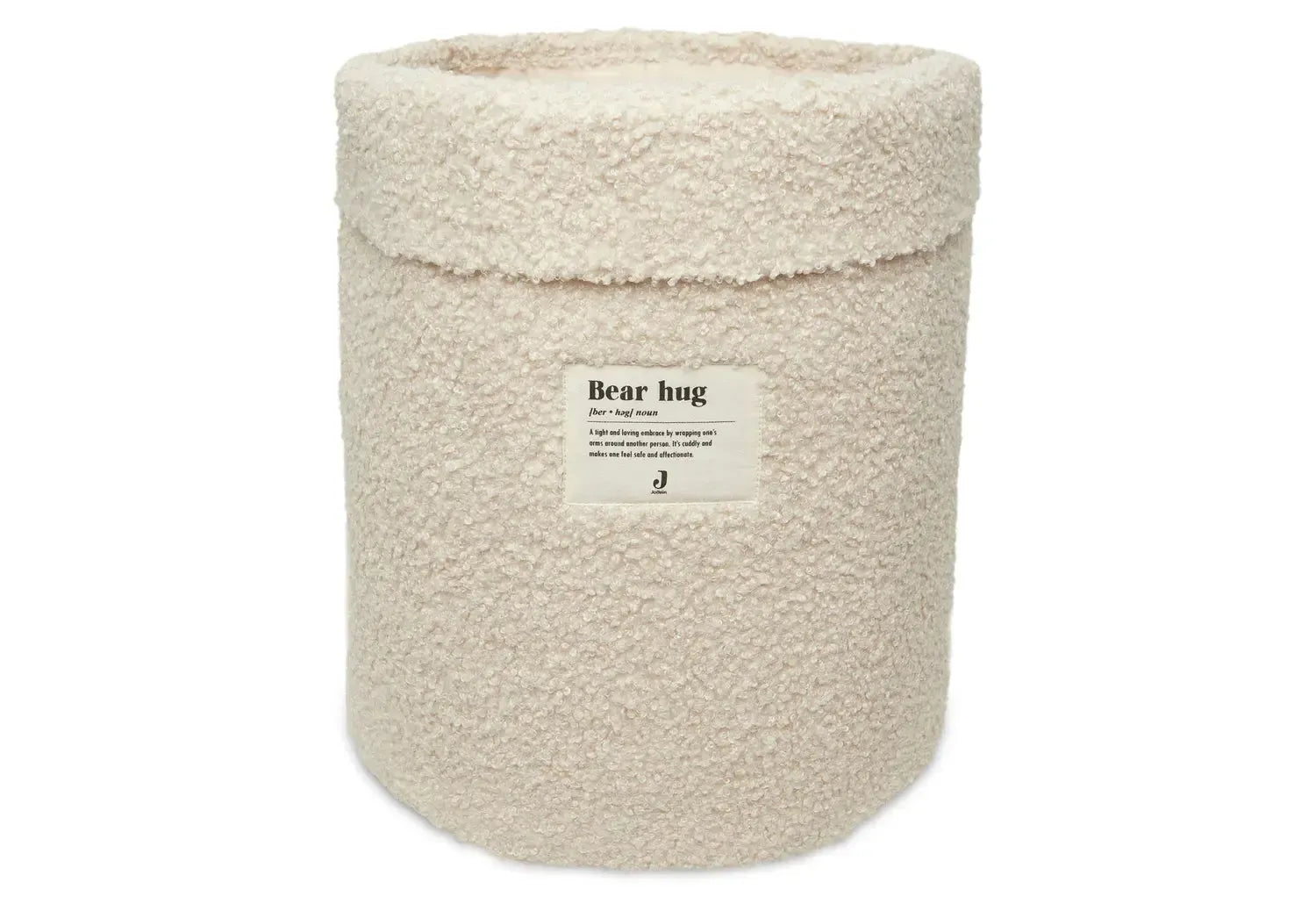 Jollein Storage Basket - Boucle Natural-Storage Baskets-Boucle Natural-29x33 cm | Natural Baby Shower