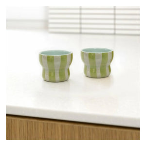 &Klevering - Sirk Glasses - Set of 2 | Green