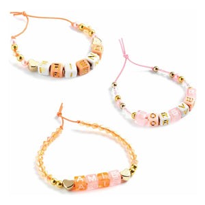 Djeco - Alphabet Beads - 1000-Piece Box | Orange
