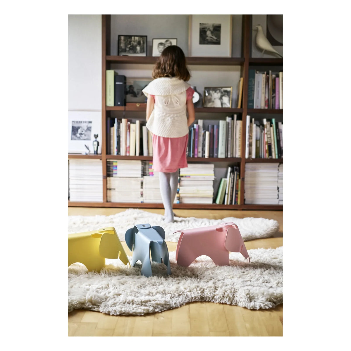 Vitra - Eames Small Elephant Stool | White