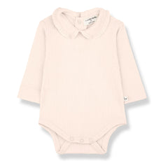 1+ in the Family - Ribbed Body Claudine Collar Nina | Beige Pink
