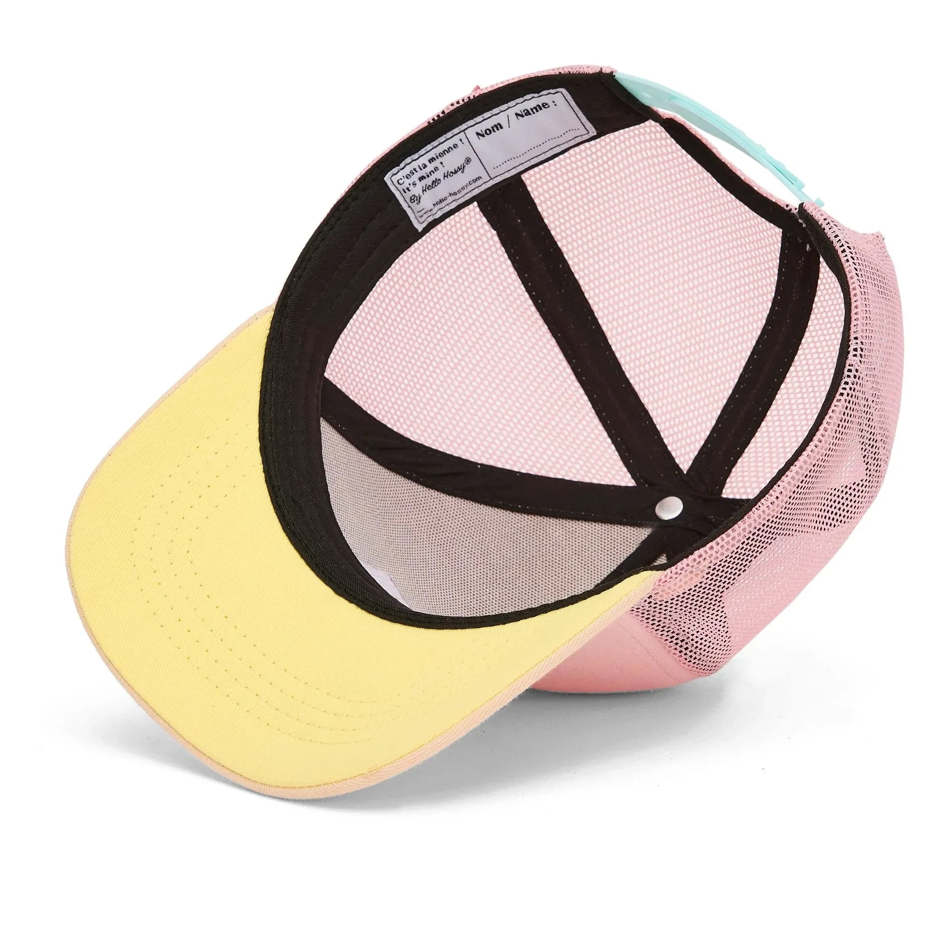 Hello Hossy - Trucker Mini Dust Pink Curved Visor Hat | Dust Pink