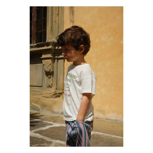 Konges Sløjd - Striped Organic Cotton Magot Trousers | Blue