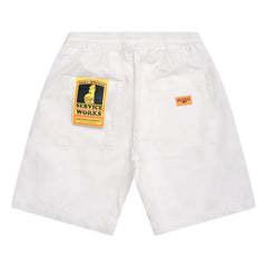 Service Works - Canvas Chef Organic Cotton Shorts | Ecru