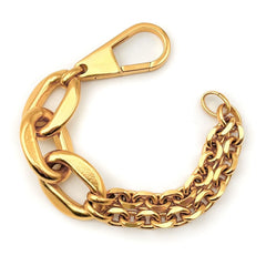 Perrine Taverniti - Edgar Double Chain Bracelet | Gold