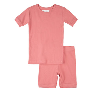 Petit Lem - Jersey Short Fitted Organic Cotton and Modal | Pink